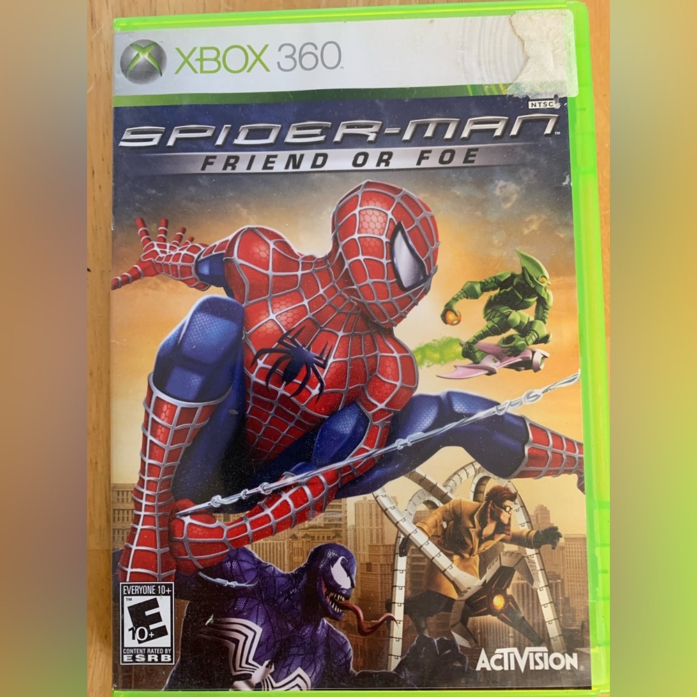 Xbox 360 Game. Spider-Man Friend or Foe
